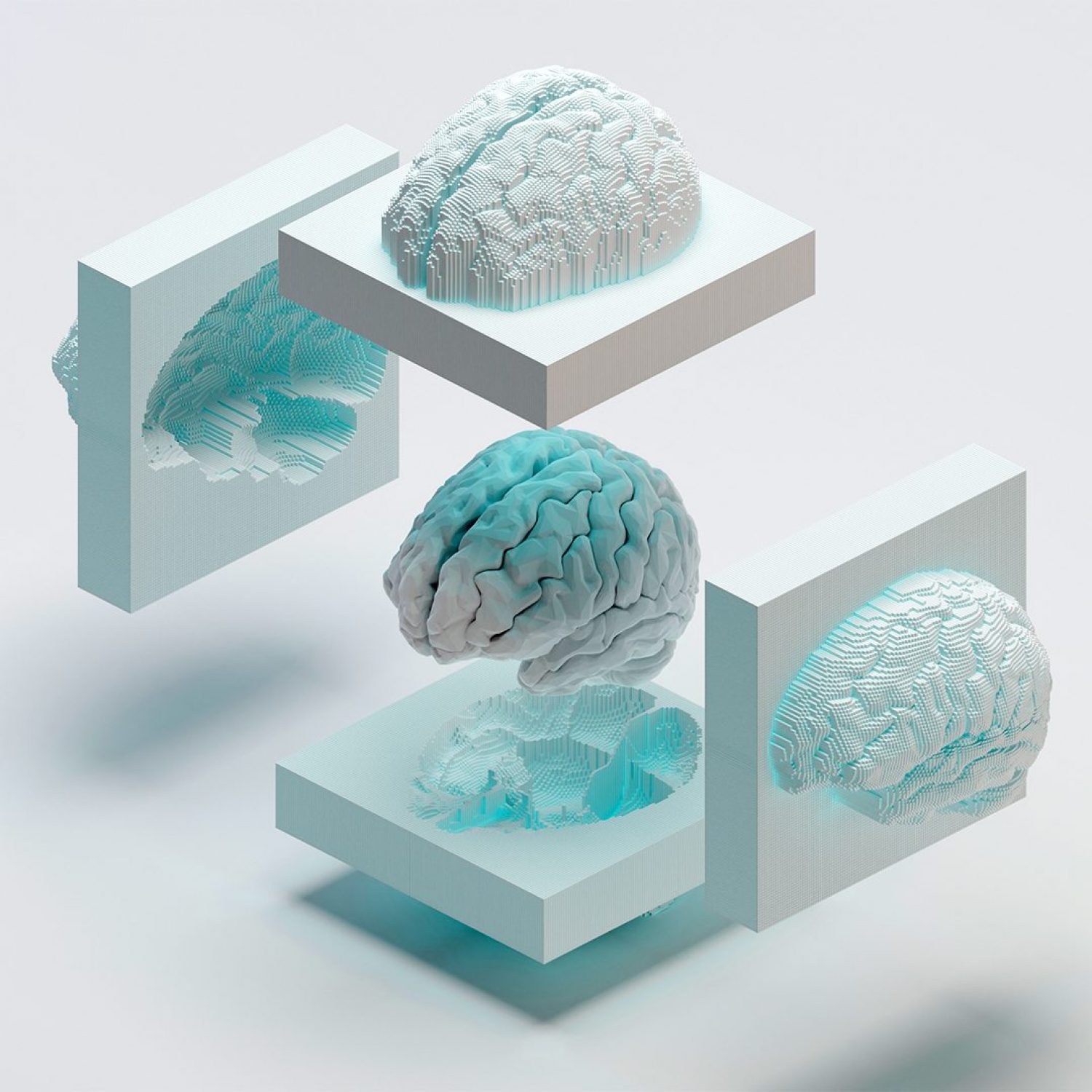 biotech graphic design 3d design