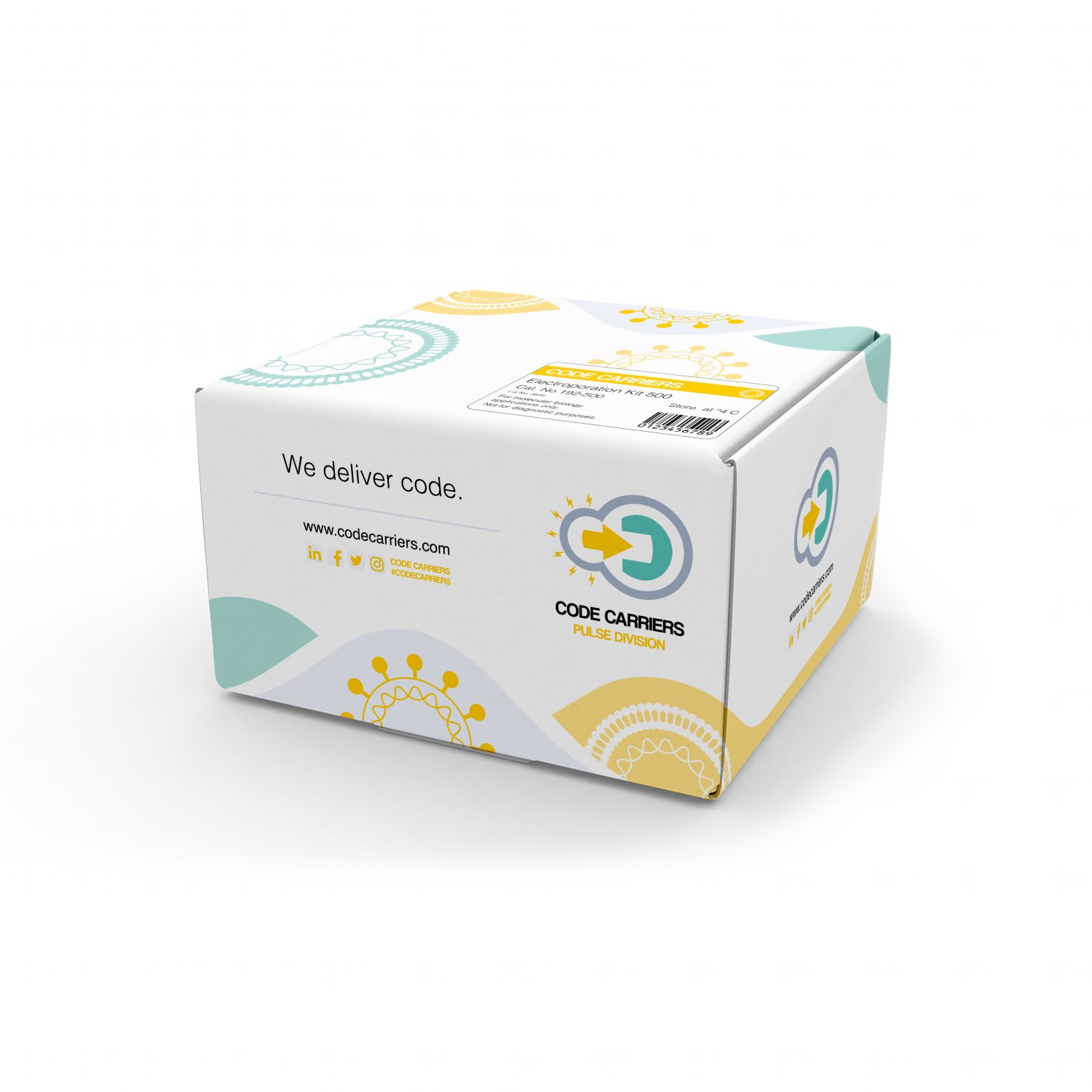 biotech graphic design packaging